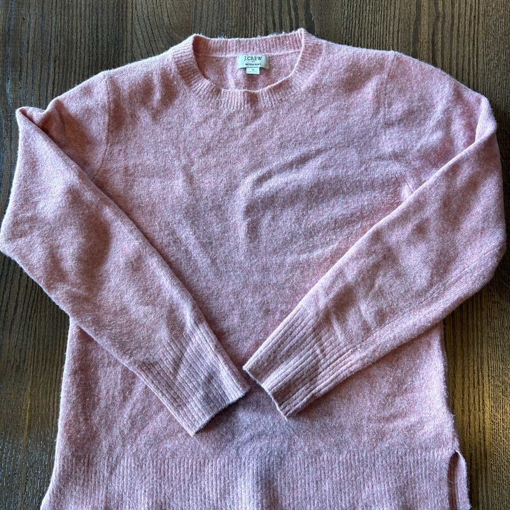 J.Crew Pink Sweater - Super Soft!